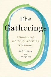 A book cover for Shirley N Hager and Mawopiyane's 'The Gatherings'.